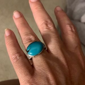 Silpada Turquoise and Sterling Silver Ring